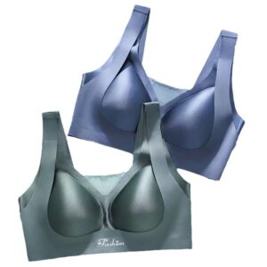 Fixed cup no side bone adhesive wide strap comfortable seamless underwear