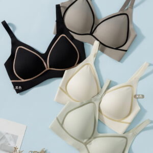 Plus-size non-trace, non-underwire summer thin vest underwear