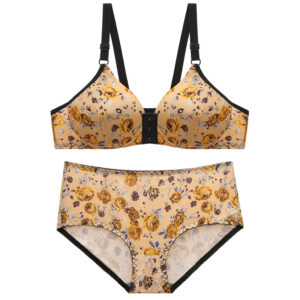 Thin comfortable breathable sexy women's bra set