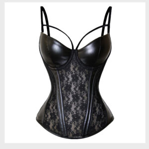 New mesh see-through corset