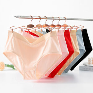 Plus Size Panties Breathable Mid Waist Women's Panties