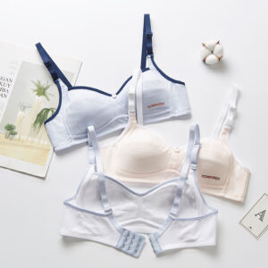 Pure cotton breathable girl's bra for developmental students