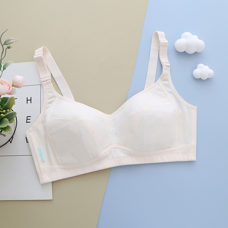 Light and breathable cotton student bra - Lingerie Manufacturer-Since 2003