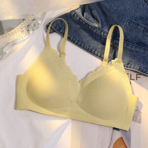 Latex ultra-thin women's bra