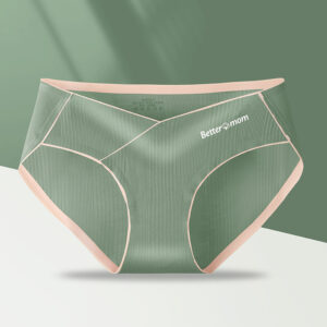 Low waist belly support pure cotton plus size women's underwear