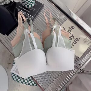 Seamless thin simple women's bra