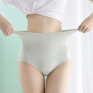 High waisted seamless body shaping butt lifting briefs