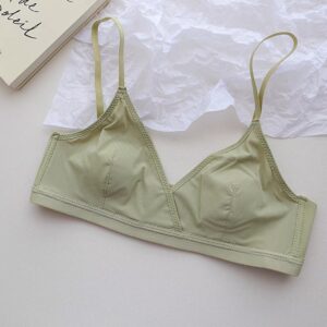 Ultra-thin Seamless and Comfortable Girls Triangle Cup Bra