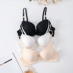 Ladies lace bra sexy bra without push up