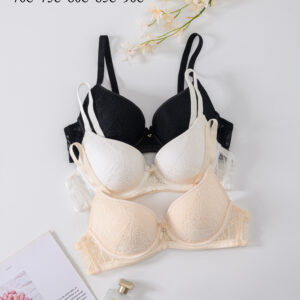 Women's bra high quality ladies' lace bra witn mesh