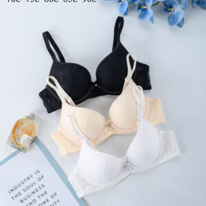 Women's lace bra basic bra without push up sexy bra