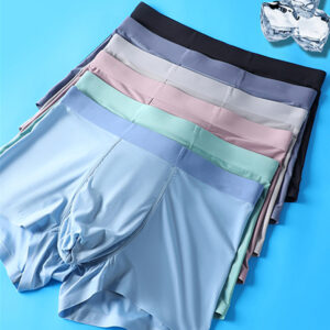 Oem Design Men's Briefs Breathable Soft Solid Color Briefs Men's Boxer Shorts