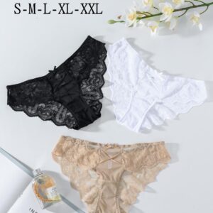 hot selling Sexy women thong Lace Underwear Transparent Panties for famale