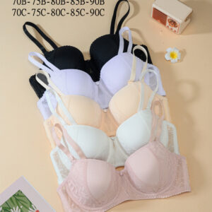 Elegant Lace Wireless Bras Multiple Colors Comfort Fit for women