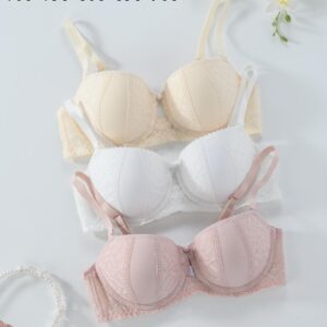 Wholesale sexy lace bra high quality women removable straps bra