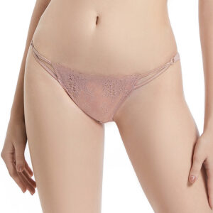 Womens Underwear Mid Waist Soft Lace Breathable Stretchy Briefs Comfortable Panties for Ladies