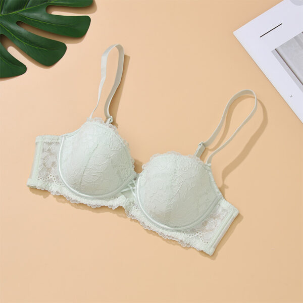 Factory Direct Sales Shapewear Adjustable Straps Lace Lingerie Sexy Push-Up Bra Large Underwear for Girls - 图片 4