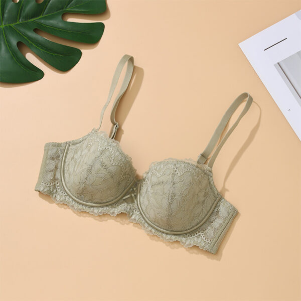 Factory Direct Sales Shapewear Adjustable Straps Lace Lingerie Sexy Push-Up Bra Large Underwear for Girls - 图片 3
