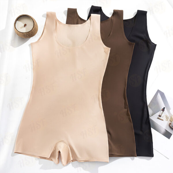Women's Sport Fitness Shapewear Full Body Bodysuit Tummy Control Butt Lifter Waist Trainer-Slimming Yoga Seamless Spandex - 图片 5