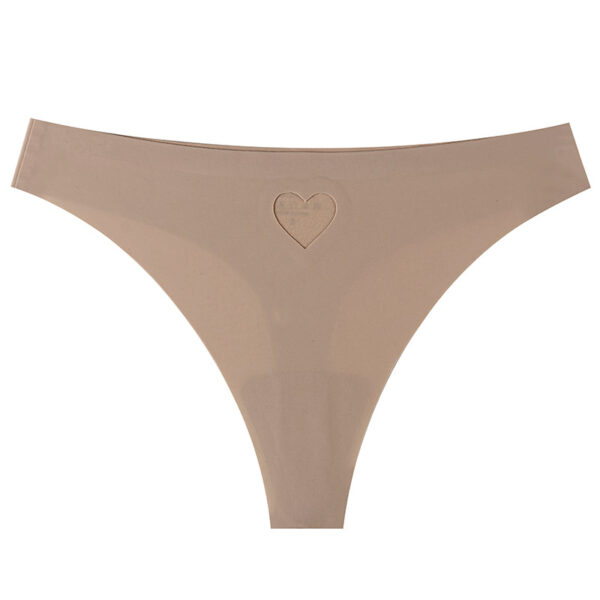Custom Logo Women's Seamless Panties Quick Dry Ice Silk No Trace High Cut Sexy Brazilian Pants Underwear Ladies Briefs - 图片 4