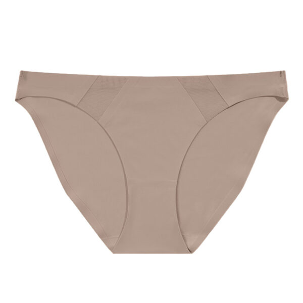 In Stock Wholesale Underwear Elastic Waist Comfortable Breathable Plus Size Low-rise Quick Drying Seamless Panties for Women - 图片 3