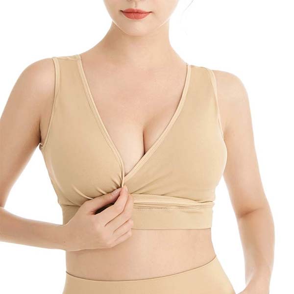 Pull-Aside Nursing Bra