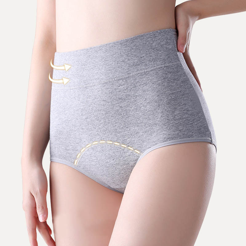 High-waisted leak-proof pants
