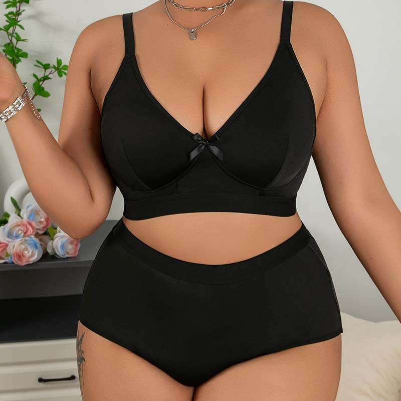Smooth Plus Size Bra Set