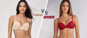 T-shirt bra VS Regular bra